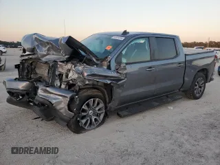2021 Chevrolet Silverado 1500 RST with VIN 3GCPWDET4MG256652, listed as a Copart auction lot 80659894 with 75,714 mi miles and Salvage Title. Bid and sale history available at DreamBid. Image 1.