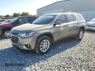 2019 Chevrolet Traverse LT Cloth with VIN 1GNERGKW8KJ142848, listed as a Copart auction lot 52754455 with 113,692 mi miles and Clean Title. Bid and sale history available at carsss.com. Image 1.