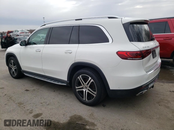 2020 Mercedes-Benz GLS with VIN 4JGFF5KE0LA132488, listed as a Copart auction lot 44038603 with 39,666 mi miles. Bid and sale history available at carsss.com. Image 2.