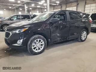2020 Chevrolet Equinox LS with VIN 2GNAXSEV8L6184705, listed as a Copart auction lot 48496455 with 79,724 mi miles and Salvage Title. Bid and sale history available at carsss.com. Image 1.