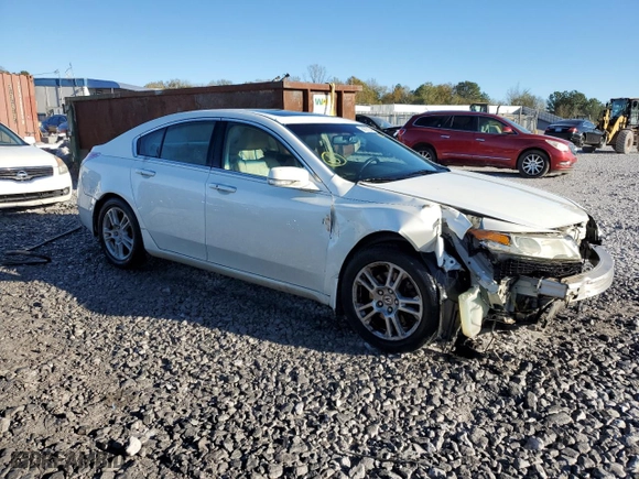2009 Acura TL Tech with VIN 19UUA86579A021145, listed as a Copart auction lot 49802005 with 259,952 mi miles and Salvage Title. Bid and sale history available at carsss.com. Image 4.