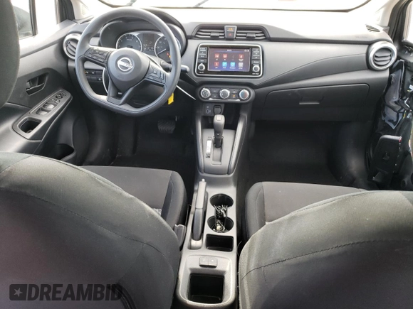 2024 Nissan Versa S with VIN 3N1CN8DV1RL866991, listed as a Copart auction lot 50181635 with 2,617 mi miles and Salvage Title. Bid and sale history available at DreamBid. Image 8.