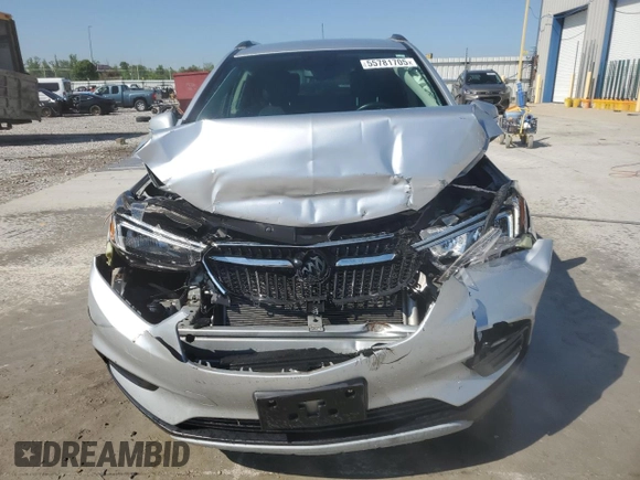 2017 Buick Encore Preferred with VIN KL4CJASB0HB025702, listed as a Copart auction lot 55781705 with 115,692 mi miles and Salvage title. Bid and sale history available at DreamBid. Image 5.