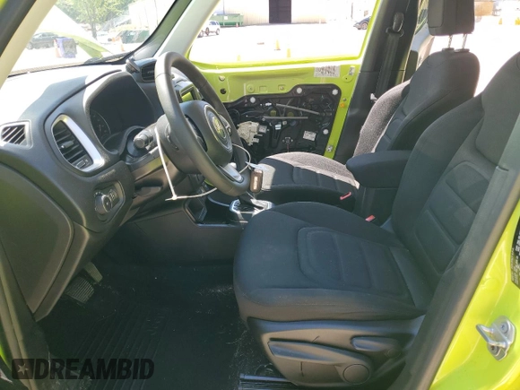 2018 Jeep Renegade Latitude z VIN ZACCJABB6JPJ09909, wystawiony jako Copart lot #54724035 z przebiegiem 72 932 mil mil oraz Szkoda całkowita • Salvage title. Historia ofert i sprzedaży dostępna na DreamBid. Obrazek 7.