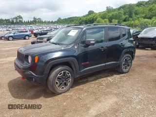 2016 Jeep Renegade Trailhawk with VIN ZACCJBCT7GPE27420, listed as a IAAI auction lot 42588078 with 129,458 mi miles and . Bid and sale history available at DreamBid. Image 18.