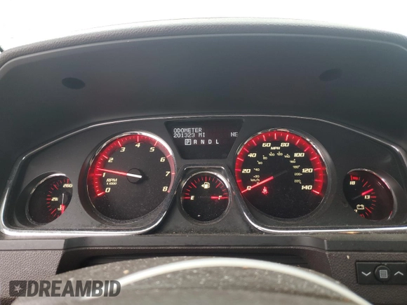 2013 GMC Acadia Denali with VIN 1GKKVTKD8DJ170834, listed as a Copart auction lot 48334755 with 201,323 mi miles and Clean Title. Bid and sale history available at carsss.com. Image 9.