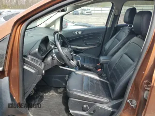 2018 Ford EcoSport Titanium z VIN MAJ6P1WL8JC202412, wystawiony jako Copart lot #55558265 z przebiegiem 122 137 mil mil oraz Szkoda całkowita • Salvage title. Historia ofert i sprzedaży dostępna na DreamBid. Obrazek 7.
