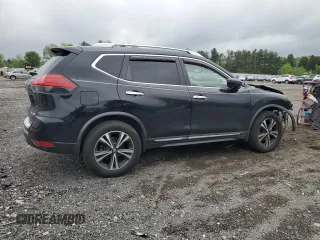 2017 Nissan Rogue SL with VIN JN8AT2MV6HW283644, listed as a Copart auction lot 55781785 with 90,233 mi miles and Salvage title. Bid and sale history available at DreamBid. Image 3.