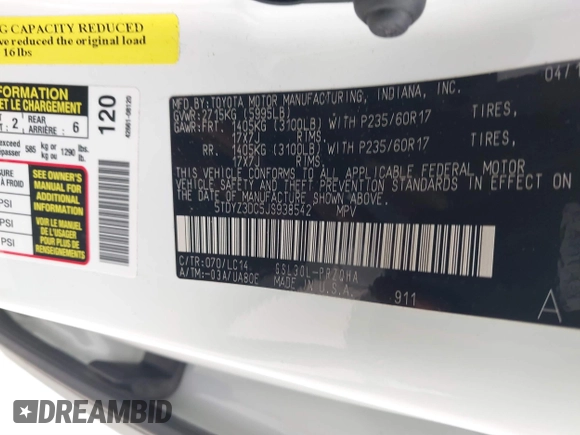 2018 Toyota Sienna XLE Auto Access Seat with VIN 5TDYZ3DC5JS938542, listed as a IAAI auction lot 41569381 with 41,691 mi miles. Bid and sale history available at carsss.com. Image 9.