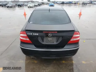 2005 Mercedes-Benz CLK-Class 5.0L with VIN WDBTJ75J05F138614, listed as a Copart auction lot 44733355 with 113,866 mi miles and Salvage Title. Bid and sale history available at carsss.com. Image 6.