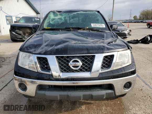 2010 Nissan Frontier SE with VIN 1N6AD0CW6AC407617, listed as a Copart auction lot 53075205 with 169,777 mi miles and Salvage title. Bid and sale history available at DreamBid. Image 5.