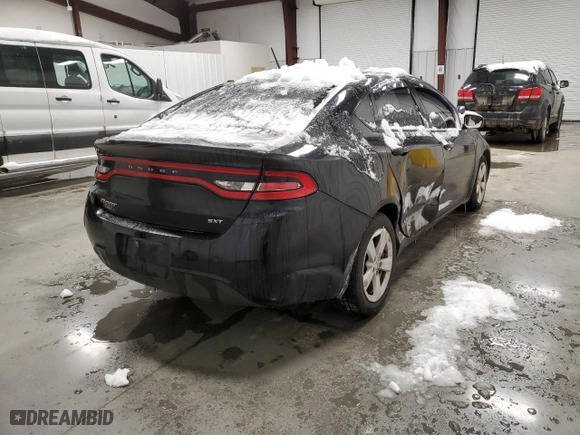 2015 Dodge Dart SXT with VIN 1C3CDFBB8FD200133, listed as a Copart auction lot 88582525 with 181,181 mi miles and Clean Title. Bid and sale history available at carsss.com. Image 3.