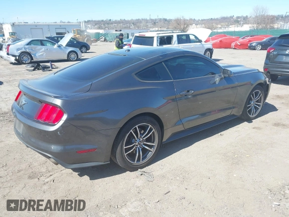 2017 Ford Mustang EcoBoost with VIN 1FA6P8TH4H5309254, listed as a IAAI auction lot 41904766 with 92,798 mi miles. Bid and sale history available at carsss.com. Image 4.