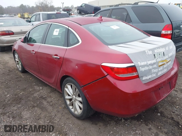 2012 Buick Verano Leather Group with VIN 1G4PS5SK7C4209460, listed as a IAAI auction lot 41852423 with 999,999 mi miles. Bid and sale history available at carsss.com. Image 3.