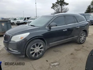 2017 Buick Enclave Leather with VIN 5GAKRBKD5HJ340245, listed as a Copart auction lot 41649255 with 110,383 mi miles and Salvage Title. Bid and sale history available at DreamBid. Image 1.