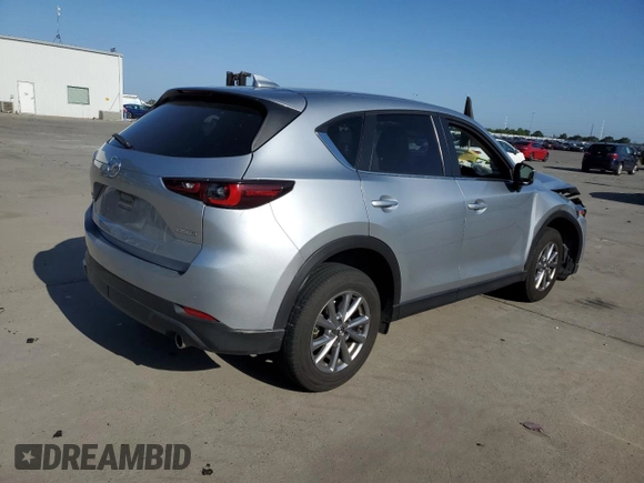 2023 Mazda CX-5 S Preferred with VIN JM3KFBCM4P0191943, listed as a Copart auction lot 55122135 with 44,305 mi miles and Salvage Title. Bid and sale history available at carsss.com. Image 3.