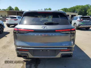 2023 Infiniti QX60 Luxe with VIN 5N1DL1FRXPC359333, listed as a Copart auction lot 62105425 with 18,033 mi miles and Salvage title. Bid and sale history available at DreamBid. Image 6.