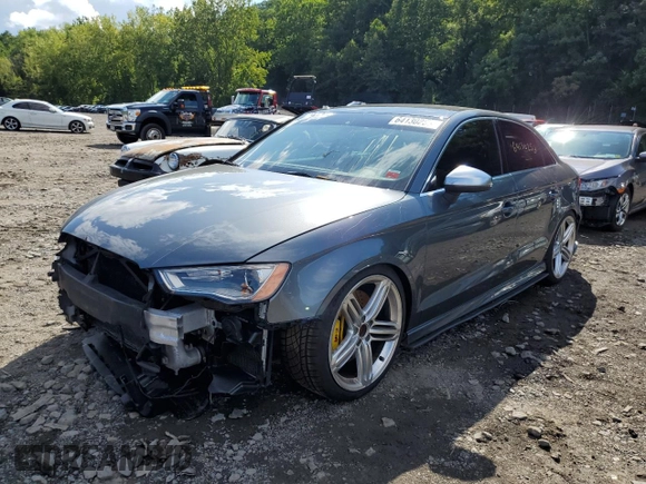 2016 Audi S3 Premium Plus with VIN WAUB1GFF2G1100760, listed as a Copart auction lot 64130253 with 96,962 mi miles. Bid and sale history available at carsss.com. Image 1.