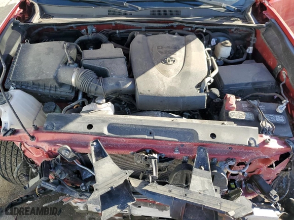 2021 Toyota Tacoma 4WD SR with VIN 5TFCZ5AN1MX249799, listed as a Copart auction lot 41850325 with 71,564 mi miles and Salvage Title. Bid and sale history available at carsss.com. Image 11.