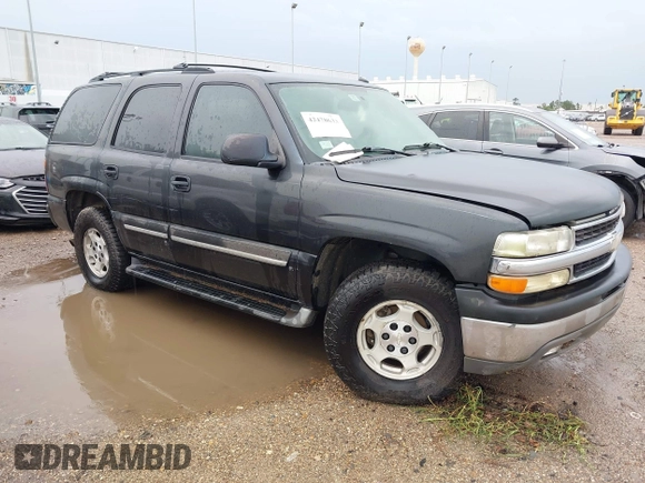 2005 Chevrolet Tahoe Z71 z VIN 1GNEC13T05R232584, wystawiony jako IAAI lot #42478633 z przebiegiem Nie podano mil oraz . Historia ofert i sprzedaży dostępna na DreamBid. Obrazek 1.