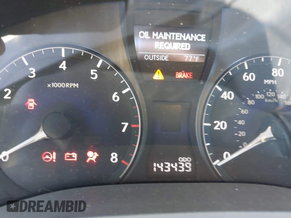 2012 Lexus RX 350 with VIN 2T2ZK1BA9CC077632, listed as a IAAI auction lot 42654162 with 143,439 mi miles and . Bid and sale history available at DreamBid. Image 7.