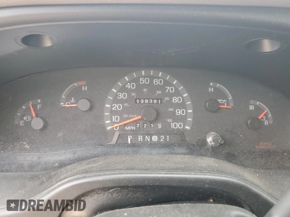 2001 Ford Econoline Passenger XL with VIN 1FBSS31L31HA96582, listed as a Copart auction lot 56147165 with 138,381 mi miles and Clean title. Bid and sale history available at DreamBid. Image 9.