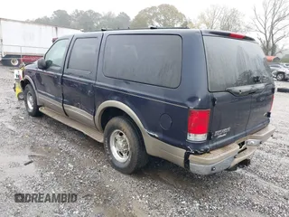 2000 Ford Excursion Limited z VIN 1FMNU42S0YEC70159, wystawiony jako IAAI lot #40918396 z przebiegiem 168 564 mil mil oraz . Historia ofert i sprzedaży dostępna na DreamBid. Obrazek 3.