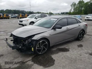 2023 Hyundai Elantra N Line z VIN KMHLR4AF4PU503381, wystawiony jako Copart lot #52187795 z przebiegiem 36 151 mil mil oraz Szkody całkowita. Historia ofert i sprzedaży dostępna na DreamBid. Obrazek 1.