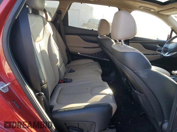 2019 Hyundai Santa Fe Ultimate with VIN 5NMS5CAD6KH068464, listed as a Copart auction lot 77630254 with 90,172 mi miles and Salvage Title. Bid and sale history available at carsss.com. Image 12.