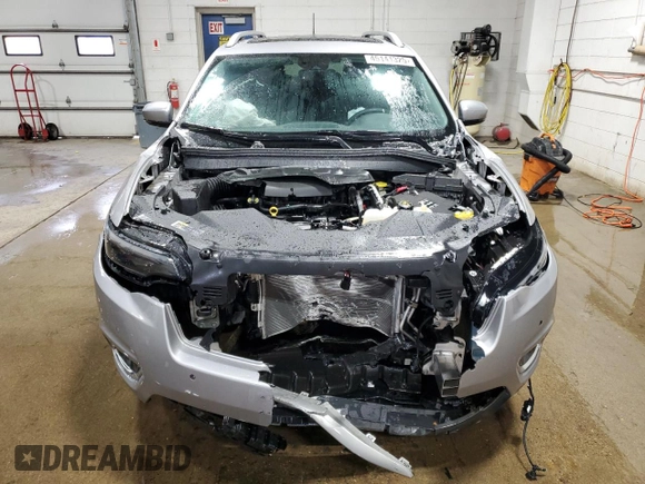 2019 Jeep Cherokee Limited with VIN 1C4PJMDX7KD197416, listed as a Copart auction lot 45141325 with Not provided miles and Salvage title. Bid and sale history available at DreamBid. Image 5.