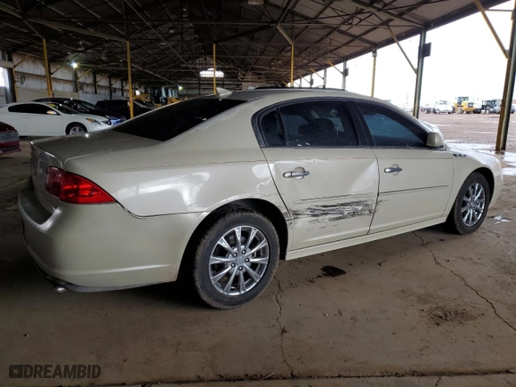 2010 Buick Lucerne CXL Premium with VIN 1G4HJ5EM2AU131073, listed as a Copart auction lot 47976165 with 126,824 mi miles and Salvage Title. Bid and sale history available at carsss.com. Image 3.