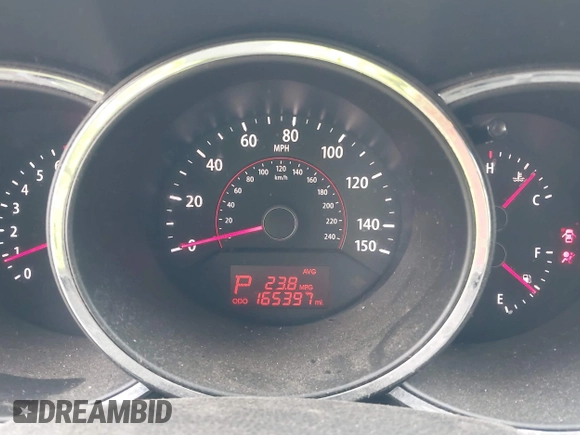 2011 Kia Sorento LX with VIN 5XYKT4A18BG099601, listed as a IAAI auction lot 42156787 with 165,397 mi miles. Bid and sale history available at carsss.com. Image 7.