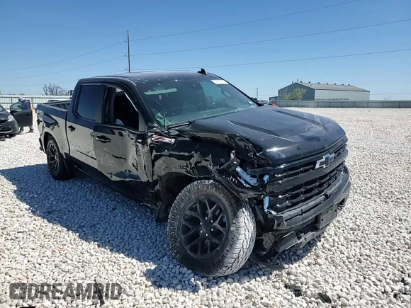 2022 Chevrolet Silverado 1500 RST with VIN 1GCUDEED5NZ530112, listed as a Copart auction lot 49636035 with 53,193 mi miles and Salvage Title. Bid and sale history available at DreamBid. Image 11.