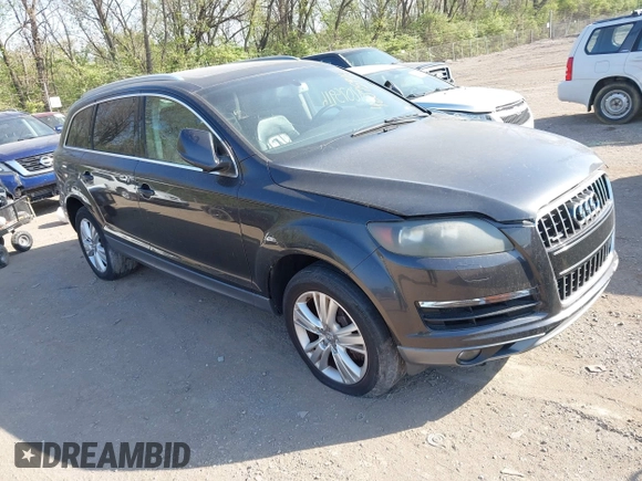 2011 Audi Q7 3.0T Premium with VIN WA1CGAFE9BD006466, listed as a IAAI auction lot 42075916 with 135,153 mi miles. Bid and sale history available at carsss.com. Image 1.