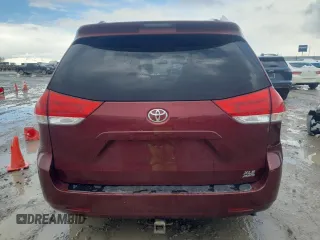2012 Toyota Sienna XLE with VIN 5TDDK3DC0CS033695, listed as a Copart auction lot 49472385 with 190,954 mi miles and Clean Title. Bid and sale history available at carsss.com. Image 6.