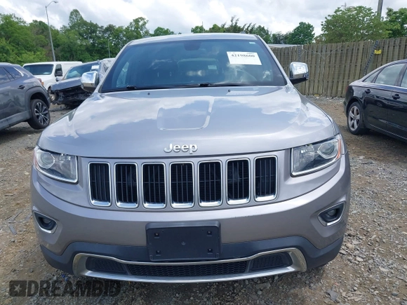 2014 Jeep Grand Cherokee Limited with VIN 1C4RJEBG0EC547674, listed as a IAAI auction lot 42198600 with 122,969 mi miles and . Bid and sale history available at DreamBid. Image 6.