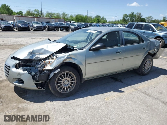 2006 Chrysler Sebring with VIN 1C3EL46X46N284497, listed as a Copart auction lot 57461725 with Not provided miles and Salvage title. Bid and sale history available at DreamBid. Image 1.