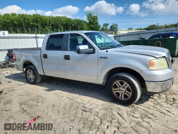 2007 Ford F-150 XLT с VIN 1FTRW12W07KA54779, выставлен на аукционе Copart как лот 64804035 с пробегом 264 214 миль миль и Чистый • Clean title. История ставок и продаж доступна на DreamBid. Изображение 4.