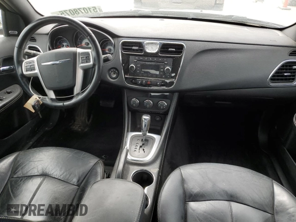 2013 Chrysler 200 Limited with VIN 1C3CCBCG5DN744103, listed as a Copart auction lot 51078075 with 157,279 mi miles and Salvage Title. Bid and sale history available at carsss.com. Image 8.