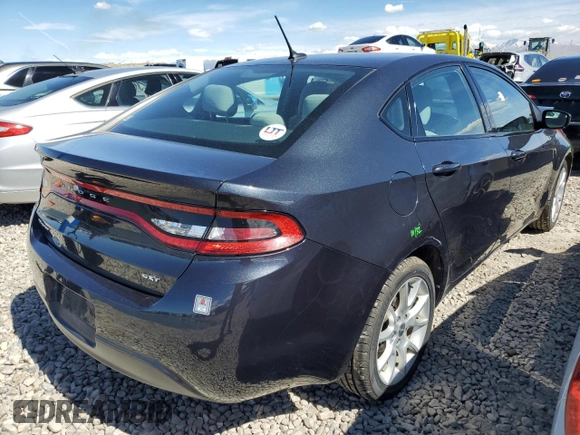 2013 Dodge Dart SXT with VIN 1C3CDFBA1DD131662, listed as a Copart auction lot 50394485 with 143,044 mi miles and Salvage Title. Bid and sale history available at carsss.com. Image 3.