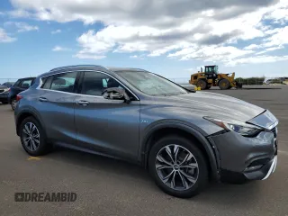 2017 Infiniti QX30 Premium with VIN SJKCH5CR1HA032469, listed as a Copart auction lot 59542234 with 52,478 mi miles and Salvage Title. Bid and sale history available at carsss.com. Image 4.