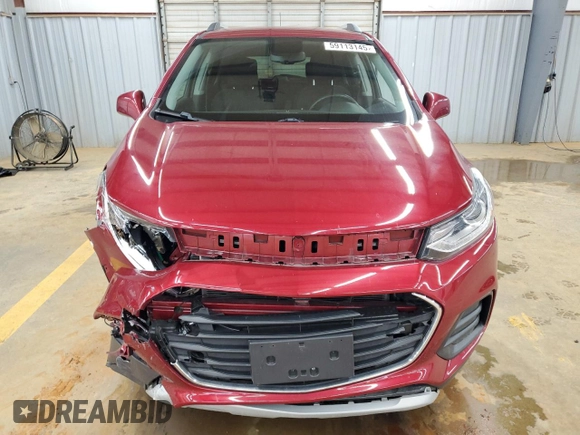 2020 Chevrolet Trax LT with VIN 3GNCJLSB0LL253585, listed as a Copart auction lot 59113145 with 26,356 mi miles and Salvage title. Bid and sale history available at DreamBid. Image 5.