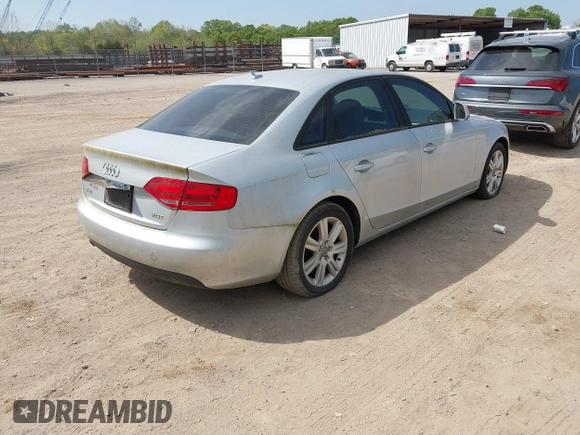 2009 Audi A4 2.0T Prem with VIN WAUJF78K69N060394, listed as a IAAI auction lot 42048326 with 117,564 mi miles. Bid and sale history available at carsss.com. Image 4.