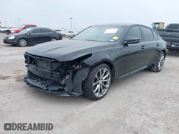 2020 Cadillac CT5 V-Series with VIN 1G6DR5RW9L0145203, listed as a IAAI auction lot 42275331 with 38,027 mi miles and . Bid and sale history available at DreamBid. Image 17.