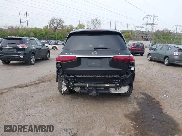 2023 Mercedes-Benz GLS 450 with VIN 4JGFF5KE1PA959633, listed as a IAAI auction lot 42064269 with 28,200 mi miles and . Bid and sale history available at DreamBid. Image 17.