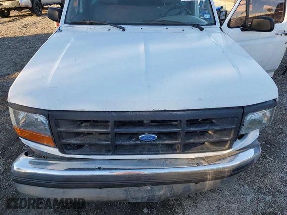 1995 Ford F-150 with VIN 2FTEF15N3SCA45637, listed as a Copart auction lot 84679054 with 0 mi miles and Salvage Title. Bid and sale history available at carsss.com. Image 13.