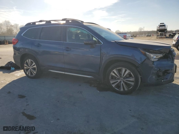2021 Subaru Ascent Limited with VIN 4S4WMAPD0M3437946, listed as a Copart auction lot 46393815 with 55,556 mi miles and Salvage Title. Bid and sale history available at carsss.com. Image 4.