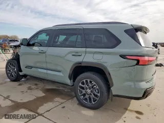 2024 Toyota Sequoia SR5 with VIN 7SVAAABA5RX047564, listed as a Copart auction lot 47089155 with 7,301 mi miles and Salvage Title. Bid and sale history available at carsss.com. Image 2.