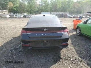 2023 Hyundai Elantra SEL with VIN KMHLS4AG1PU518305, listed as a Copart auction lot 54372585 with 29,448 mi miles and Salvage title. Bid and sale history available at DreamBid. Image 6.