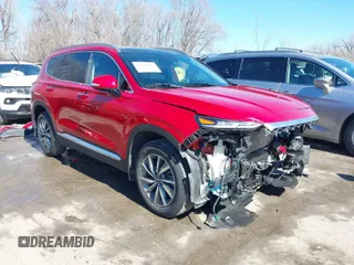 2020 Hyundai Santa Fe SEL w/SULEV with VIN 5NMS33AD3LH254602, listed as a IAAI auction lot 41629661 with 25,949 mi miles. Bid and sale history available at carsss.com. Image 1.